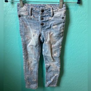🖤 Girl unicorn jeans - size 5